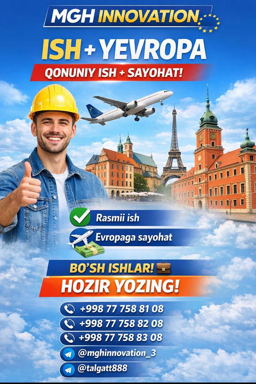 MGH INNOVATION — Yevropaga ishonchli yo‘l