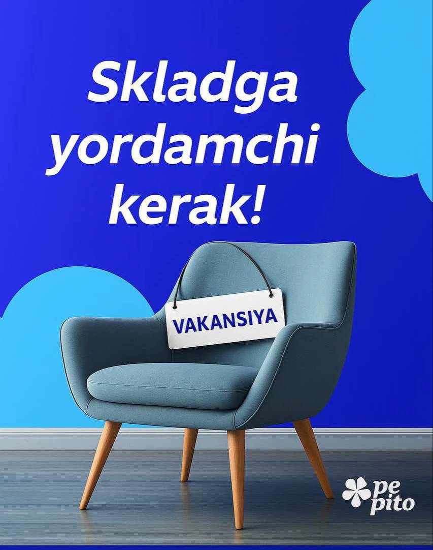 Skladga yordamchi kerak