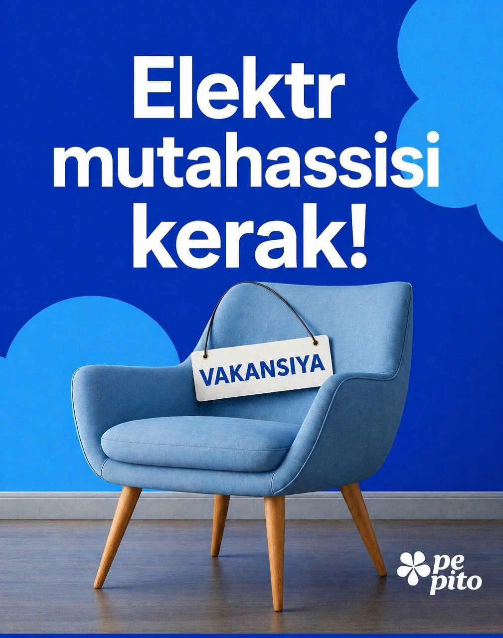 Pepito jamoasiga tajribali elektrchi ishga taklif qilinadi