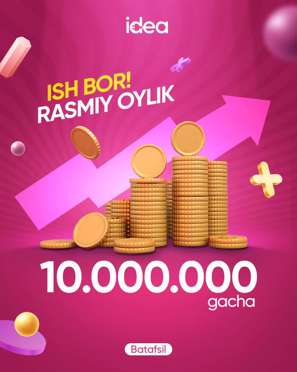 Yoz kelmoqda — bu esa yangi imkoniyatlar degani